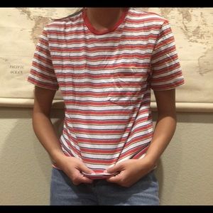 Cool Vintage Stripped Tee Shirt